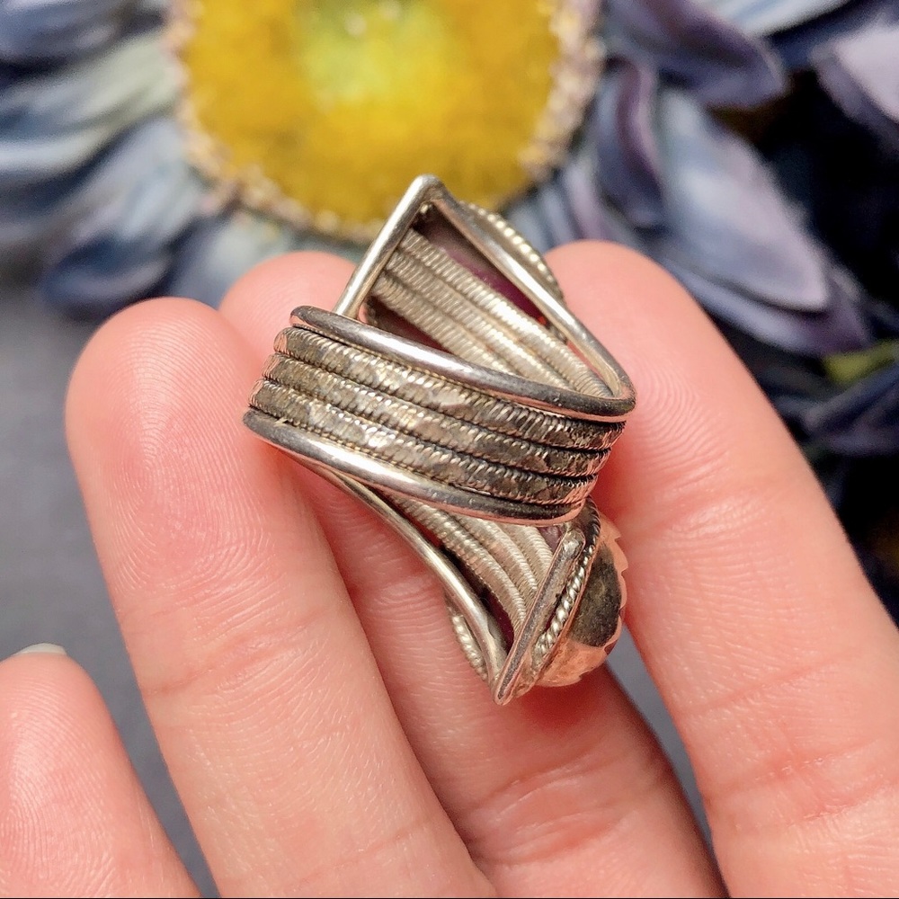 Clearancesterling Silver Ruby Ring - image 3